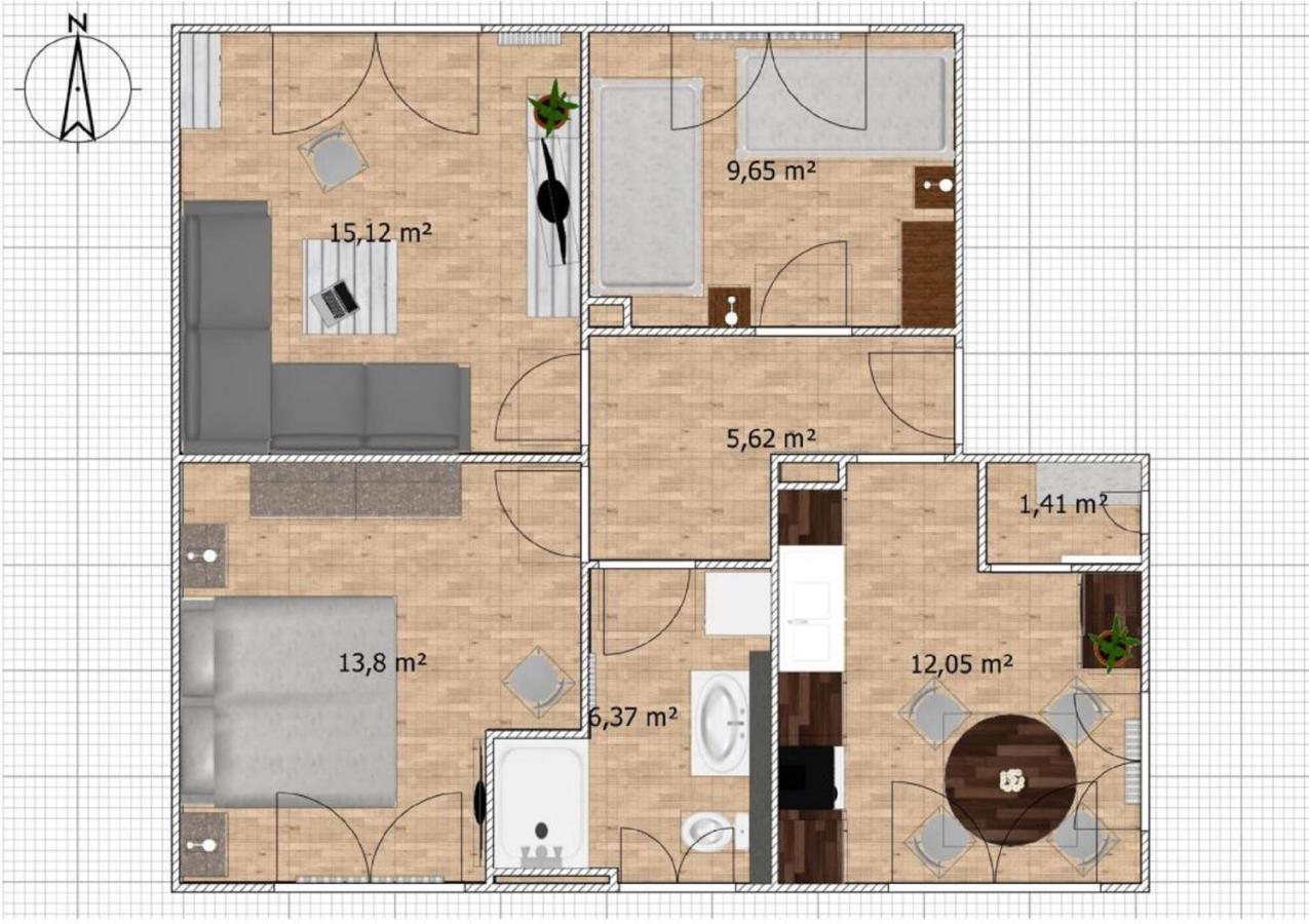Ferienwohnung Stadtidyll Winterberg Buitenkant foto